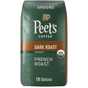 Peet's Organic French Ground Coffee - 18oz